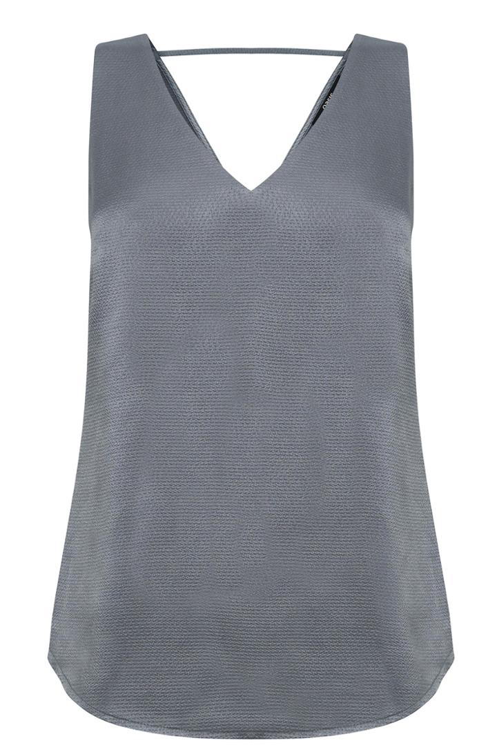 Oasis Metallic V Front V Back Vest