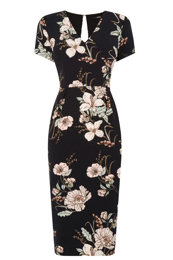 Oasis Opium Pencil Dress