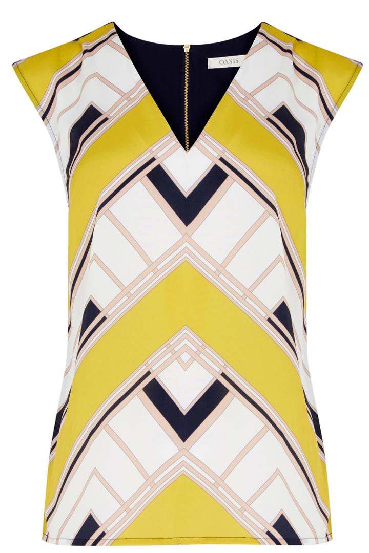 Oasis Memphic Print Top