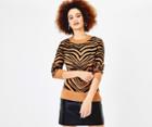 Oasis Tiger Stripe Knit Jumper