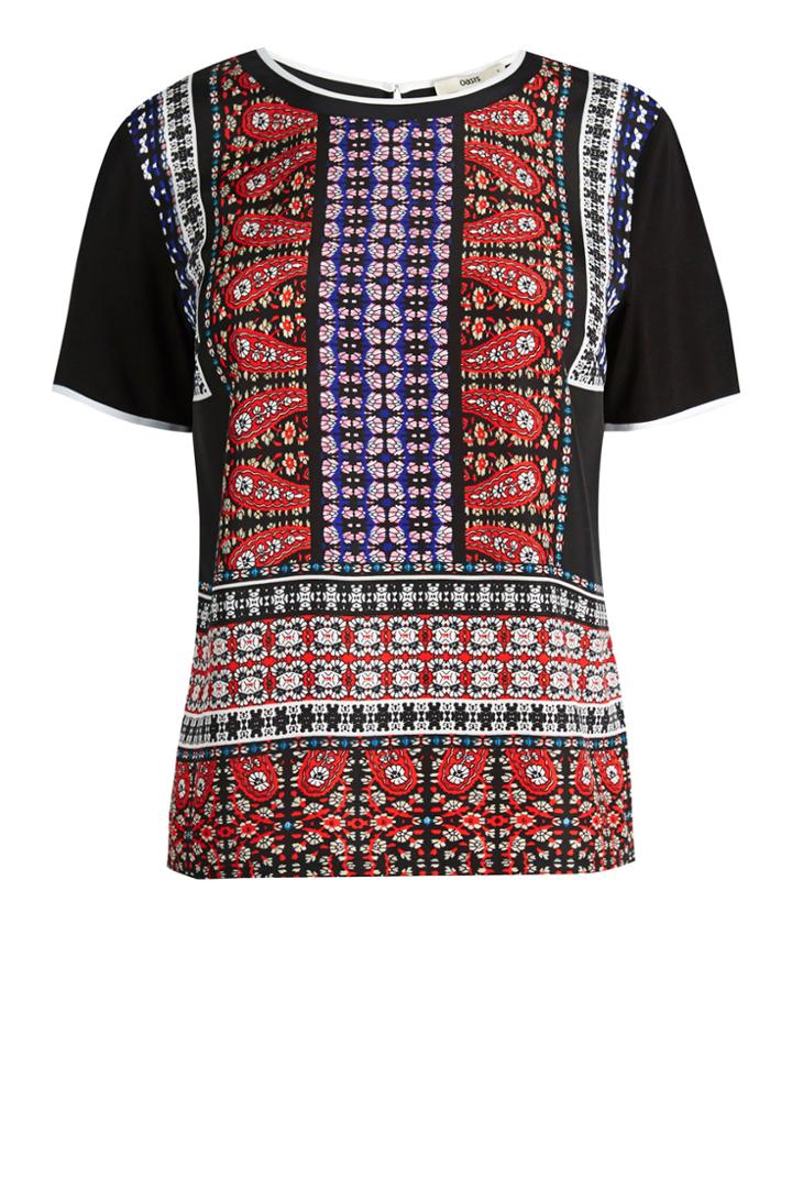 Oasis Marrakesh Border T-shirt