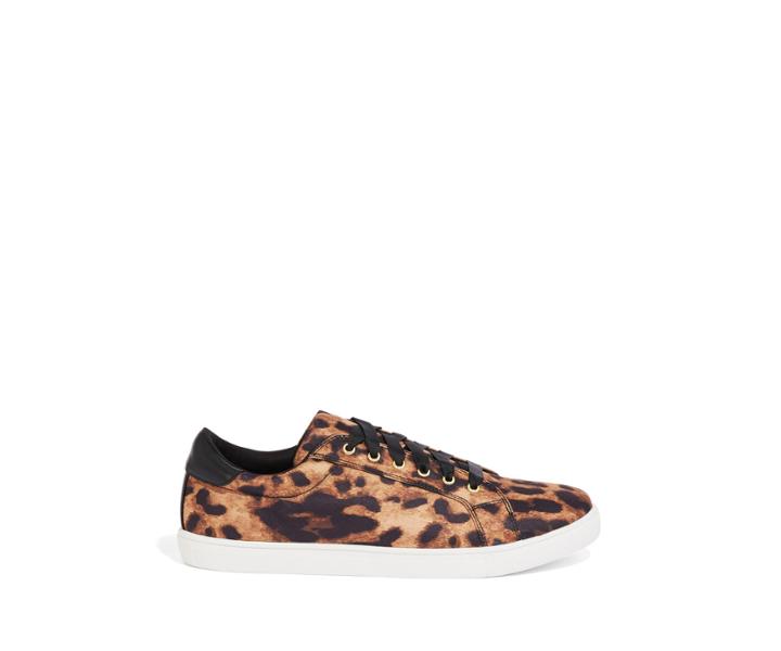 Oasis Leopard Print Trainer