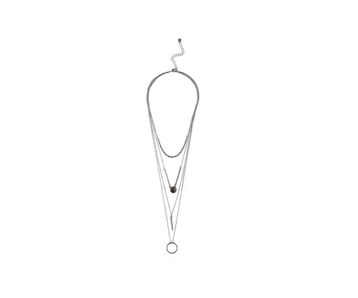 Oasis Geo Multi Layered Necklace