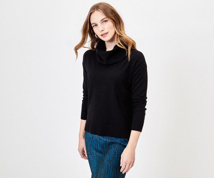 Oasis Roll Neck Jumper