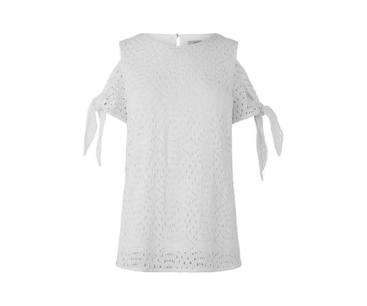 Oasis Lace Tie Sleeve Top