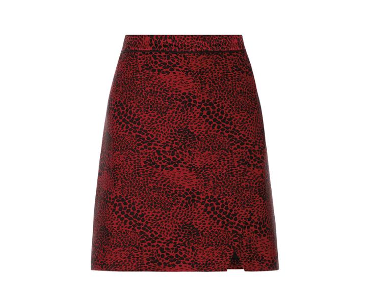 Oasis Animal Jacquard Skirt