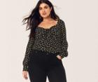 Oasis Curve Ditsy Floral Top