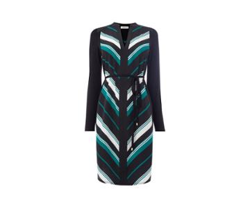 Oasis Duffy Stripe Shirt Dress