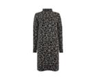Oasis Animal Funnel Neck Cosy Dress