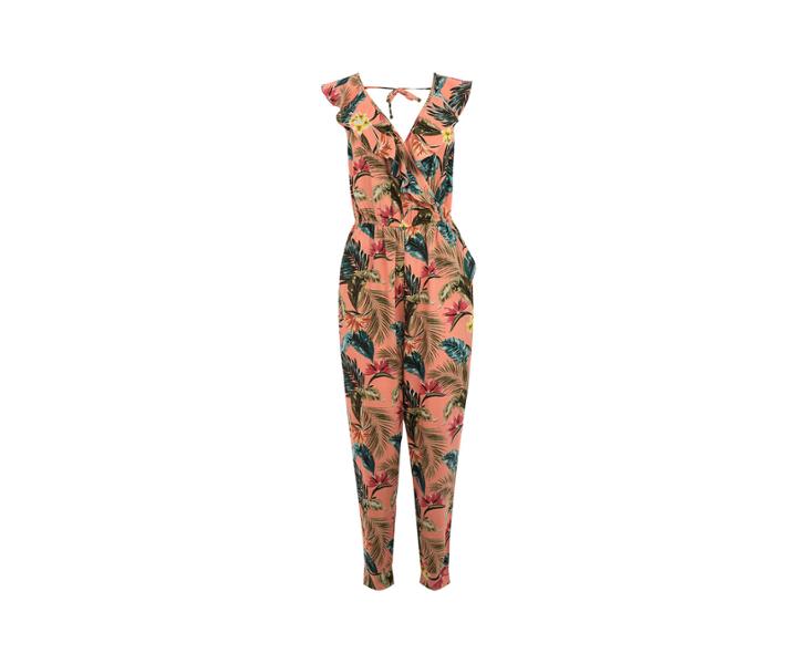 Oasis Tropical Print Jumpsuit