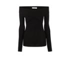 Oasis Wrap Long Sleeve Bardot