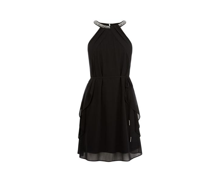 Oasis Embellished Drape Dress