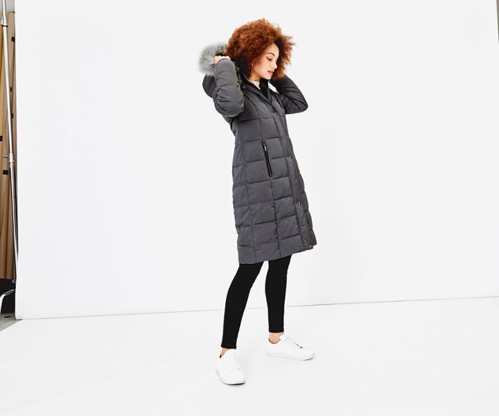 Oasis Cyra Long Padded Coat