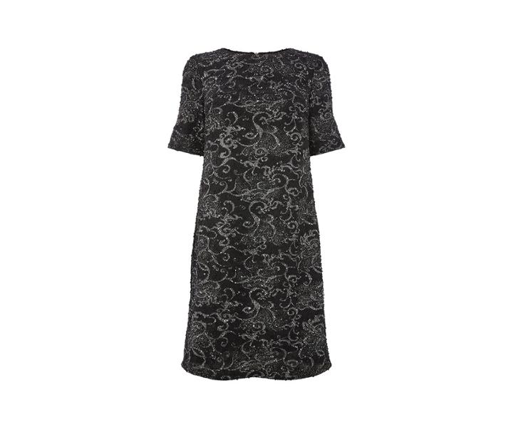 Oasis Ntu Long Baroque Popcorn Dress