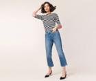 Oasis Crop Kick Flare Jeans