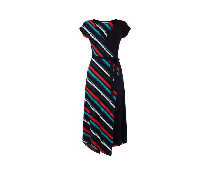 Oasis Colourblock Midi Dress