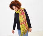 Oasis Twill Weave Check Scarf