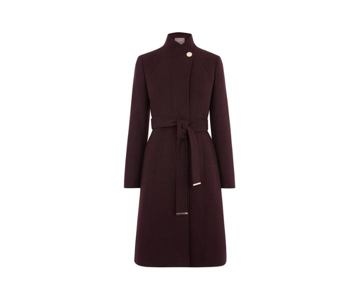 Oasis Magnolia Panel Fitted Coat