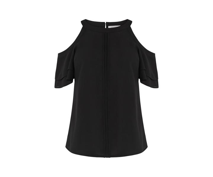 Oasis Halter Cold Shoulder Top
