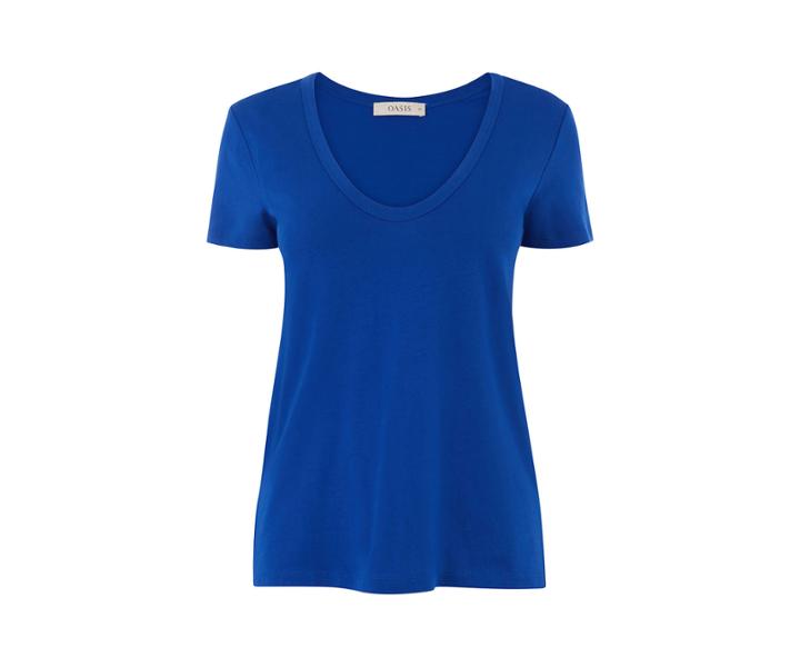 Oasis Soft Scoop Neck T-shirt
