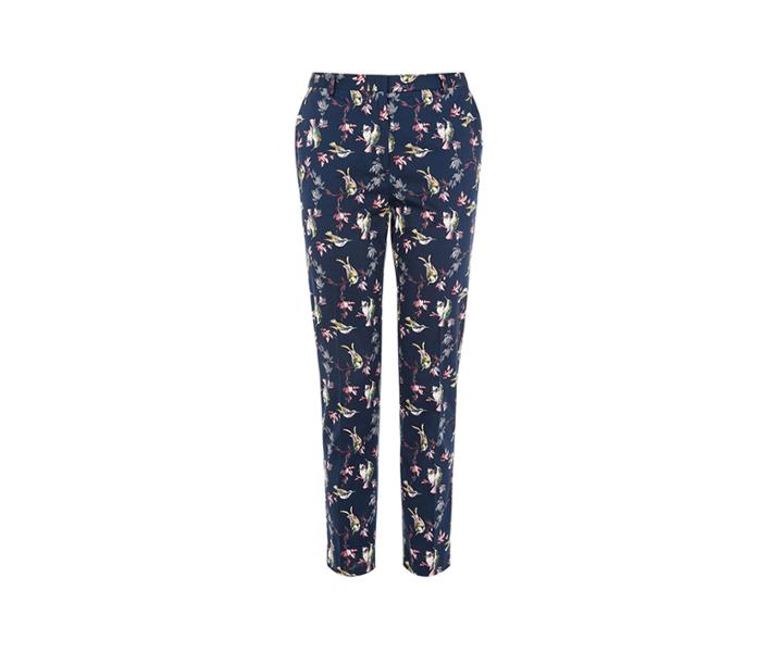 Oasis Hummingbird Print Trouser
