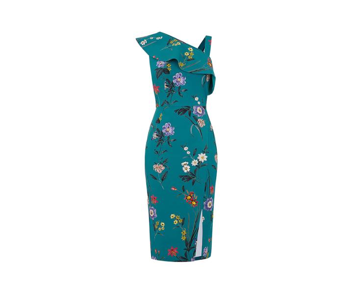 Oasis Floral Pencil Dress