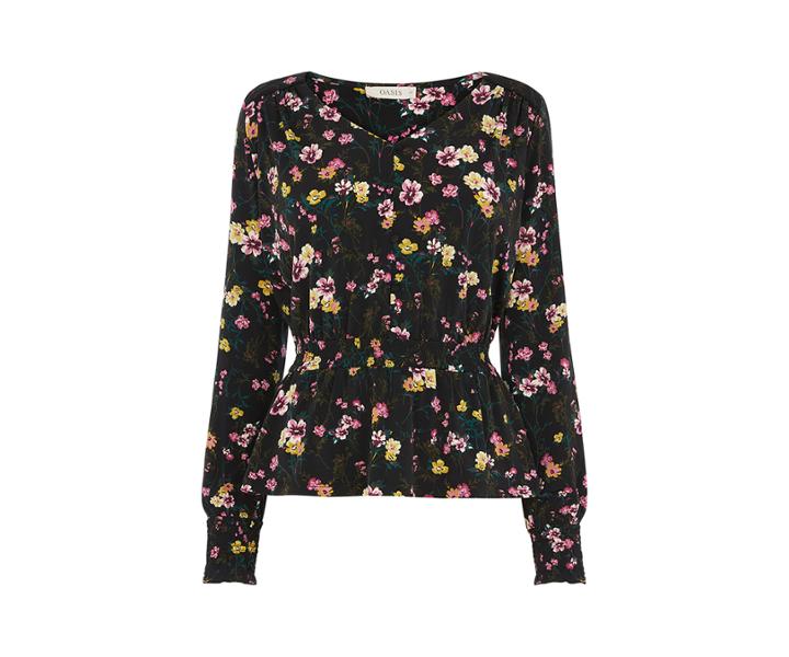 Oasis Floral Vine Blouse