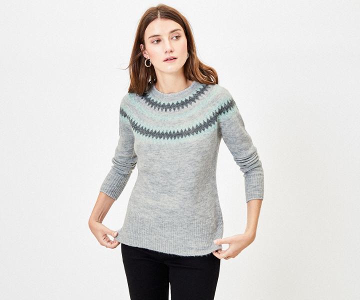 Oasis Fairisle Jumper