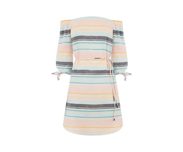 Oasis Pastel Stripe Dress