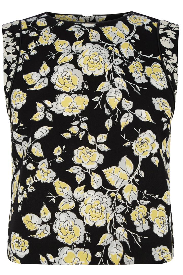 Oasis Small Sketched Bloom Shell Top