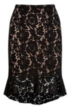 Oasis Lace Fishtail Skirt