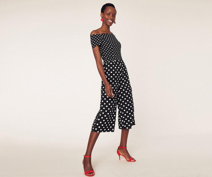 Oasis Spot Patched Jumpsuit