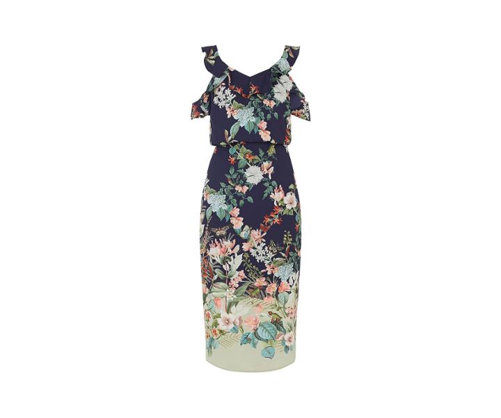 Oasis Fitzwilliam Frill Dress