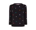 Oasis Charm Embroidered Knit
