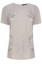 Oasis Flower Embroidered T-shirt
