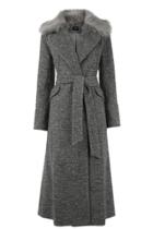 Oasis Tweed Great Coat