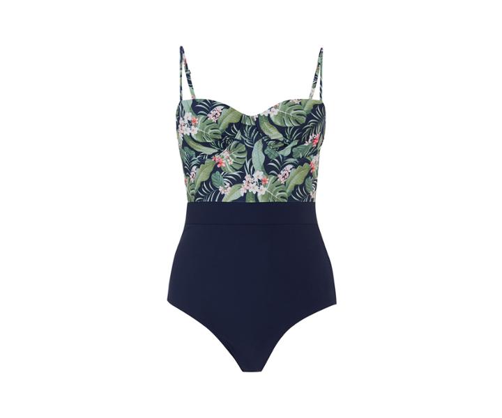 Oasis Tropical Textured Swimsuit
