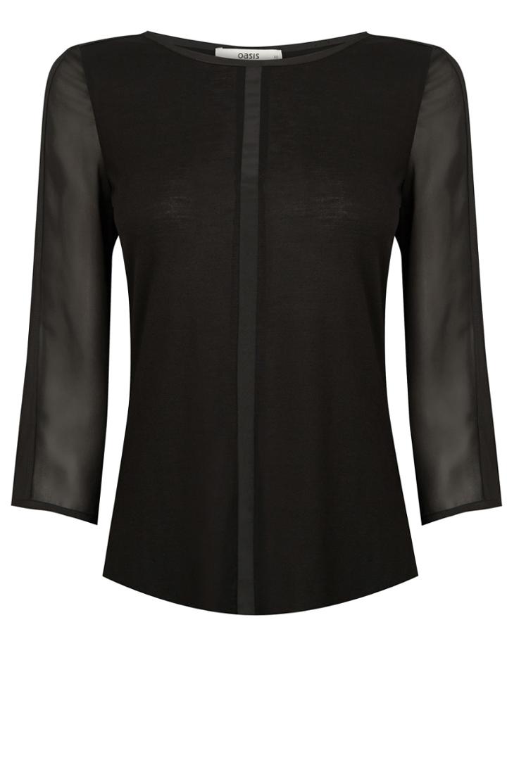 Oasis Piped Blouse