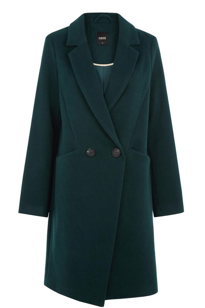 Oasis Alex Seamed Coat