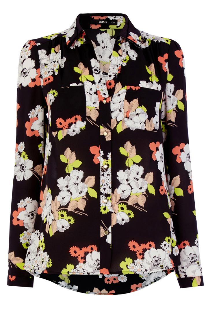 Oasis Edie Floral Shirt