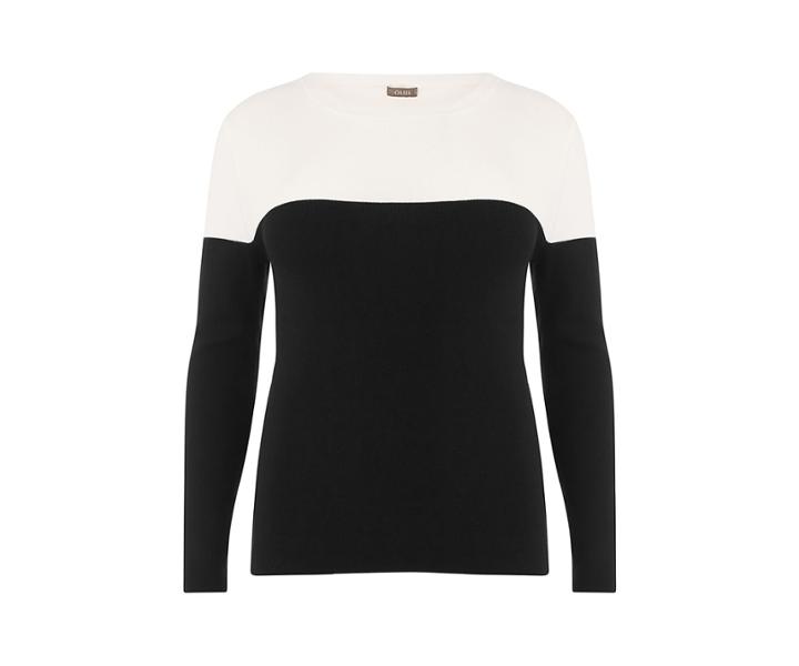 Oasis Curve Colourblock Jumper