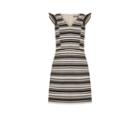 Oasis Long Stripe Jacquard Dress