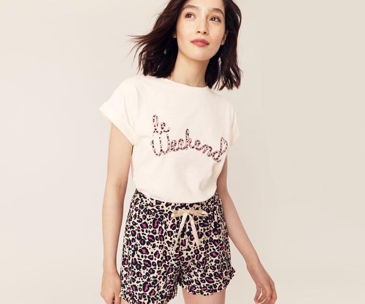 Oasis Le Weekend Slogan Tee