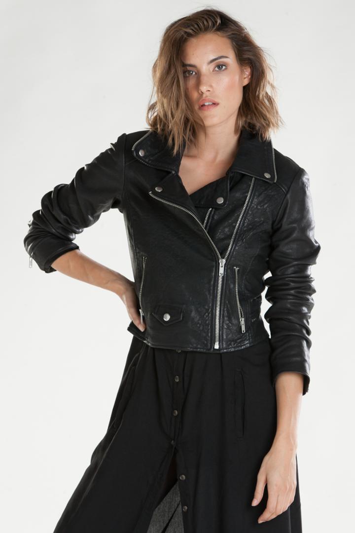 Obey Clothing Savages Leather Jacket
