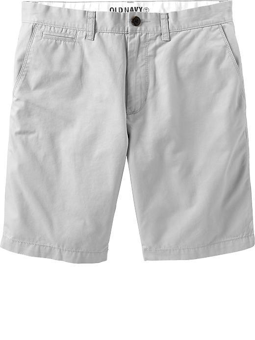 Old Navy Mens Slim Fit Twill Shorts 9 1/2&quot; - Grey Cool Ombre