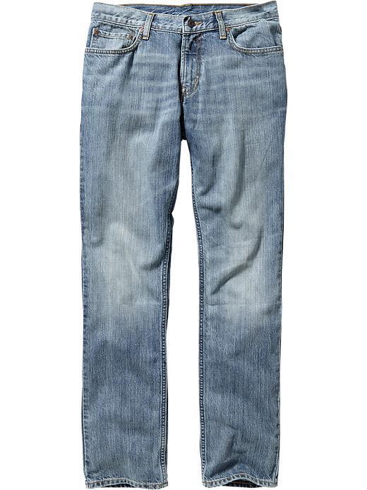 Old Navy Mens Slim Fit Jeans - Light Wash Low