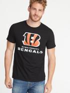 Old Navy Mens Nfl Team Graphic Tee For Men Bengals Size L