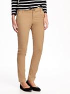 Old Navy Womens Mid-rise Skinny Everyday Khakis For Women Crumb On Down Size 12