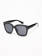 Old Navy Womens Oversize Square Sunglasses For Women Black Size One Size