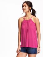Old Navy Pleated High Neck Tank For Women - First Kiss